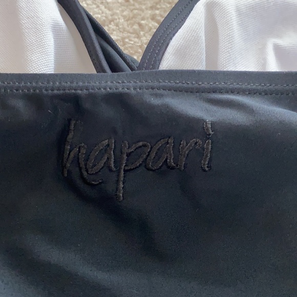 Hapari Tankini Swimsuit Top in Black - Picture 4 of 5